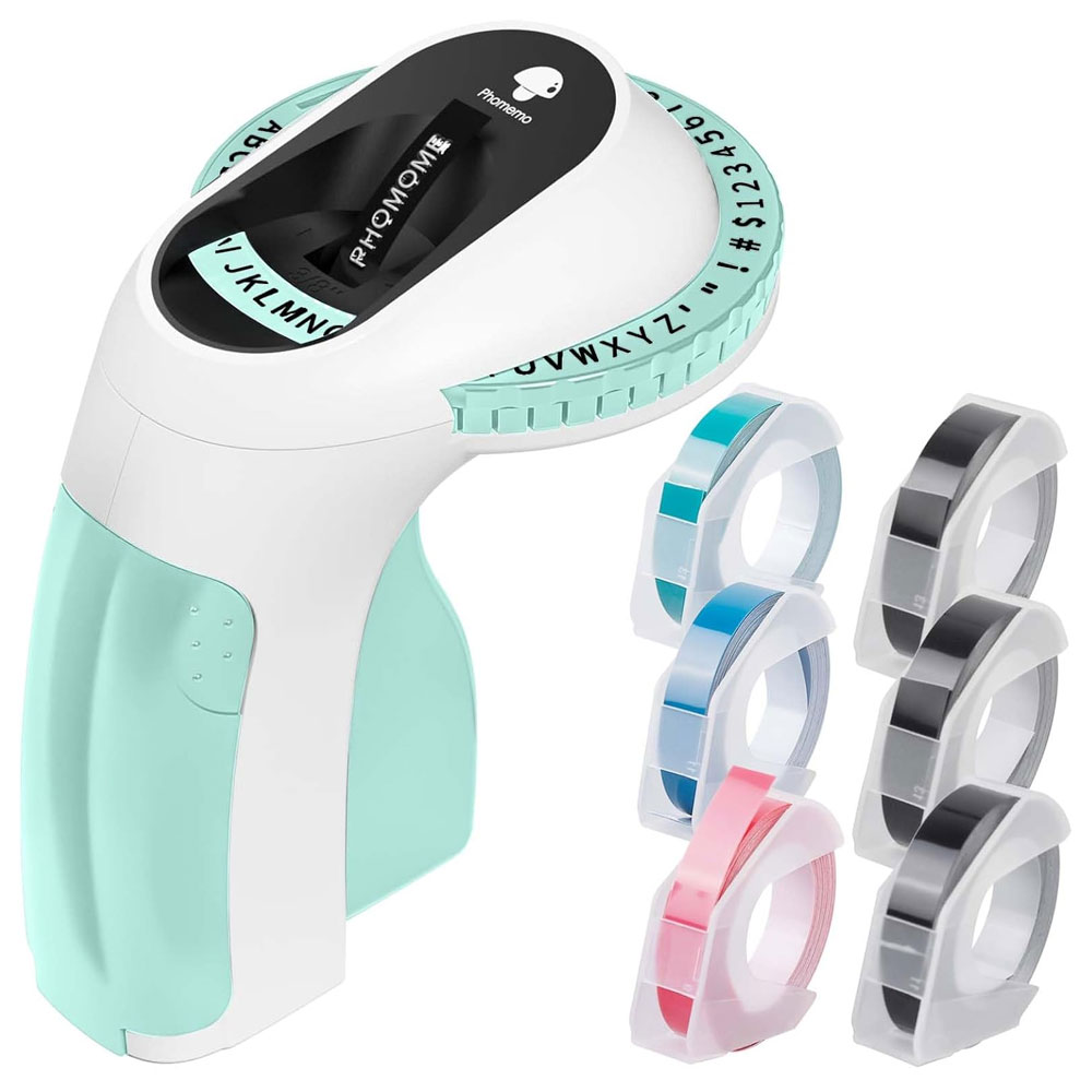 Label Printer - E975 엠보싱 라벨 프린터, 3D 라벨