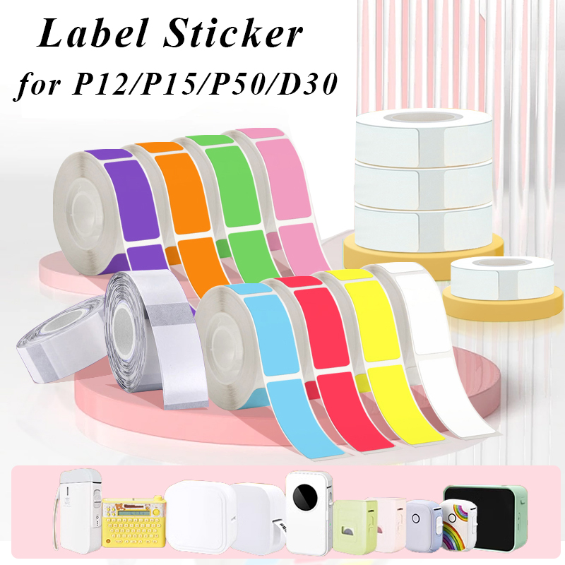 Label Maker - P12/P15/P50/Q30/D30 KingJim LR5C 사무실 라벨링용 1롤