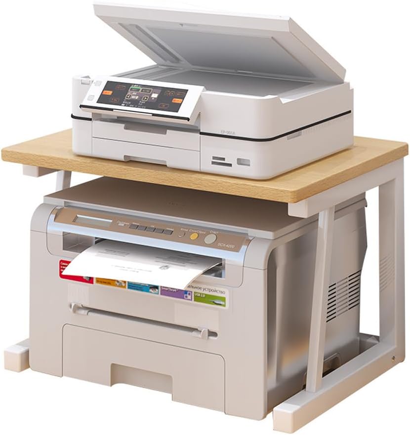 Commercial Book Printing Machines - 2단 목재 데스크탑 프린터 스탠드 –