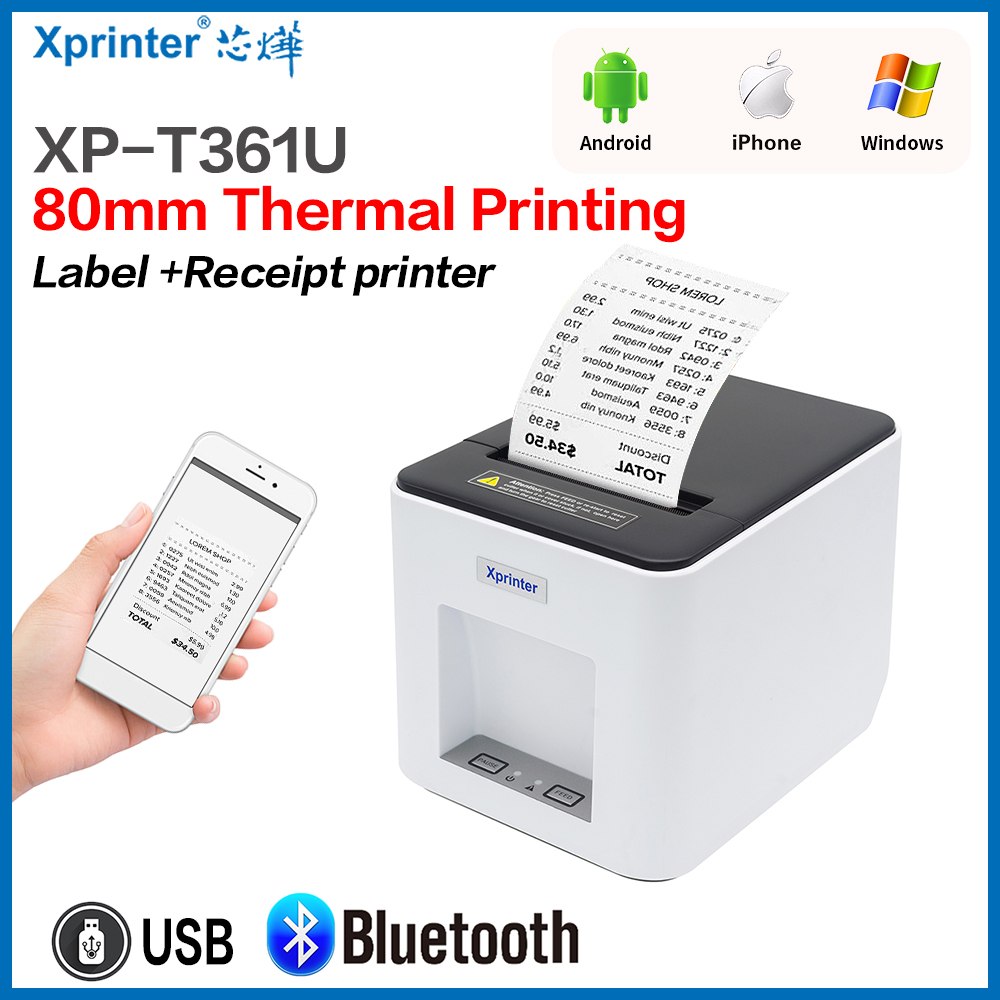 Commercial Book Printing Machines - Xprinter 바코드 스티커 영수증 프린터 지지대,
