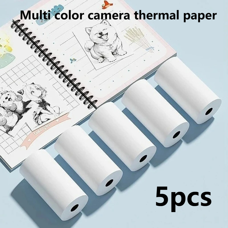 Photo Printer - 5 롤 열 접착 스티커 사진