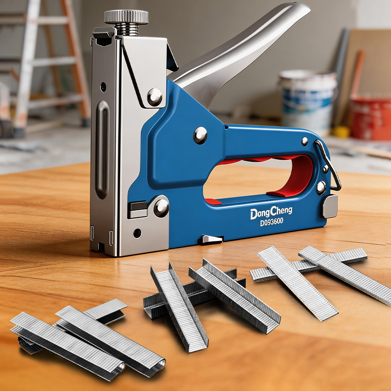 Stapler Heavy Duty - 3-in-1 네일건 탄소강 4-14mm 도어 T10-14