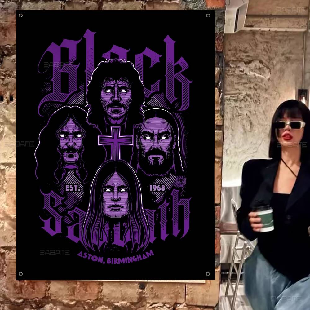 블랙 새비(Black Sabbath) 헤비 메탈 고급  - Commercial Printing Company 리뷰 및 가격