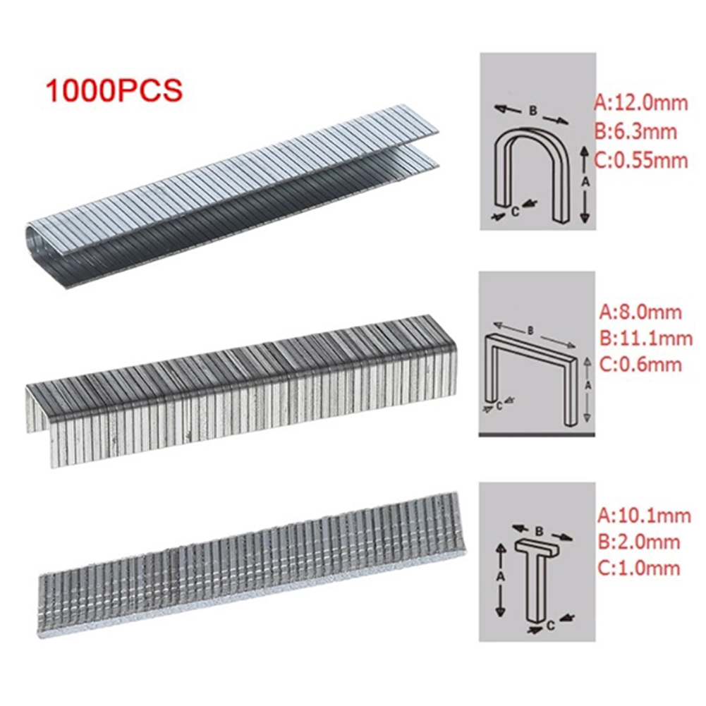 1000Pcs U/문/T 모양의 손톱 모양의 스테이플러 - Stapler Heavy Duty 리뷰 및 가격