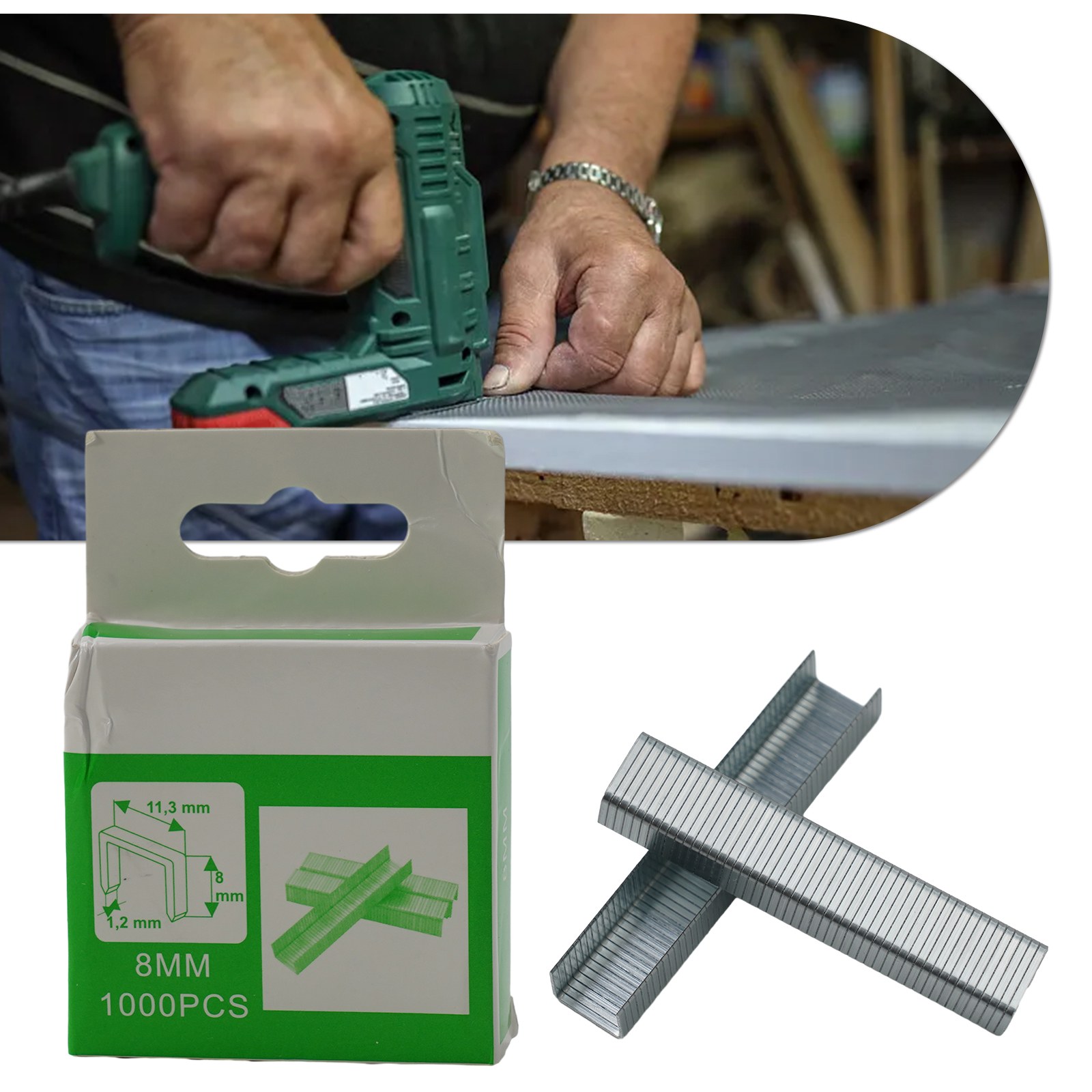 1000Pcs U/문/T 모양의 손톱 모양의 스테이플러 - Stapler Heavy Duty 리뷰 및 가격