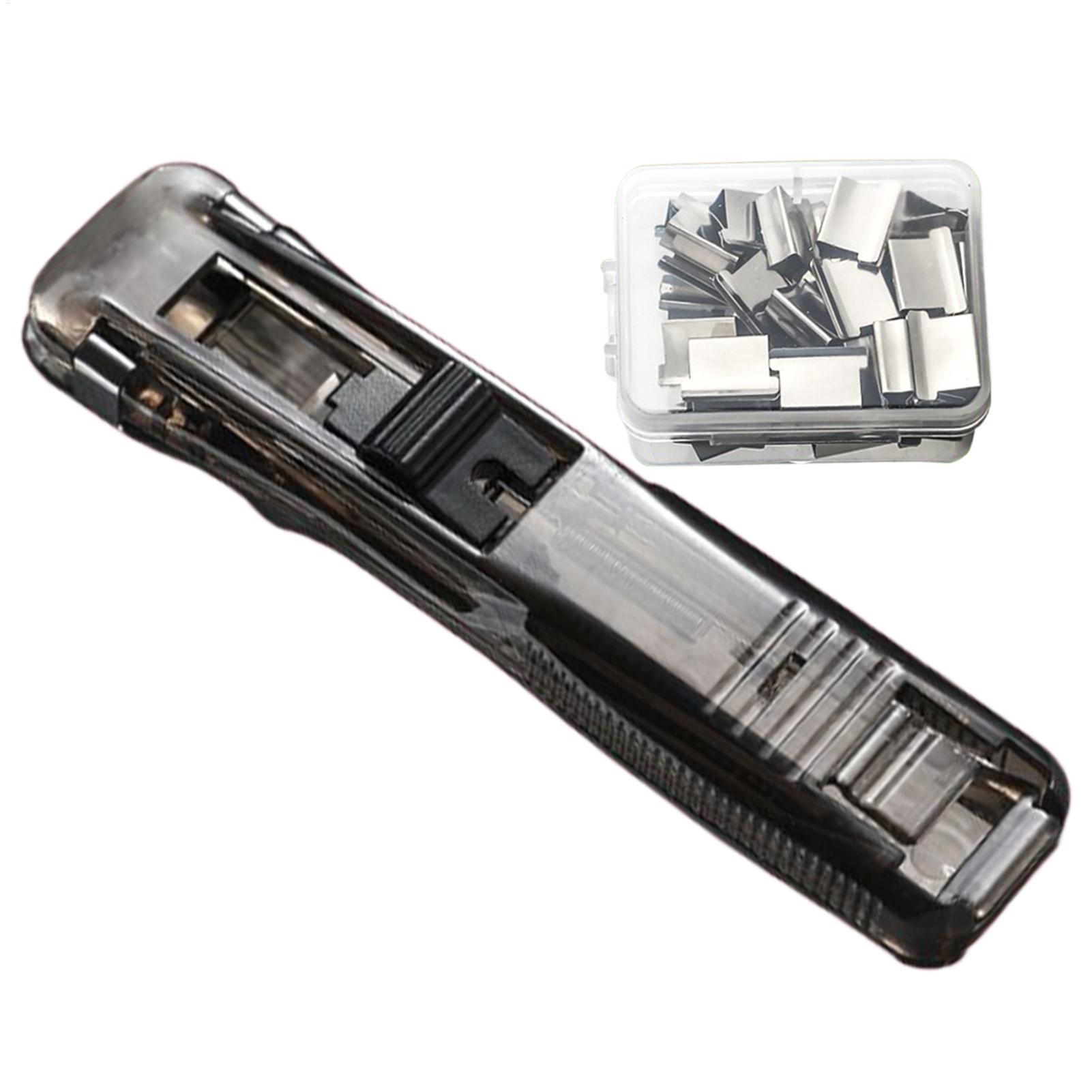 푸시 바인더 클립 스테이플러 재사용 가능한 문서 바인딩 - Stapler Heavy Duty 리뷰 및 가격