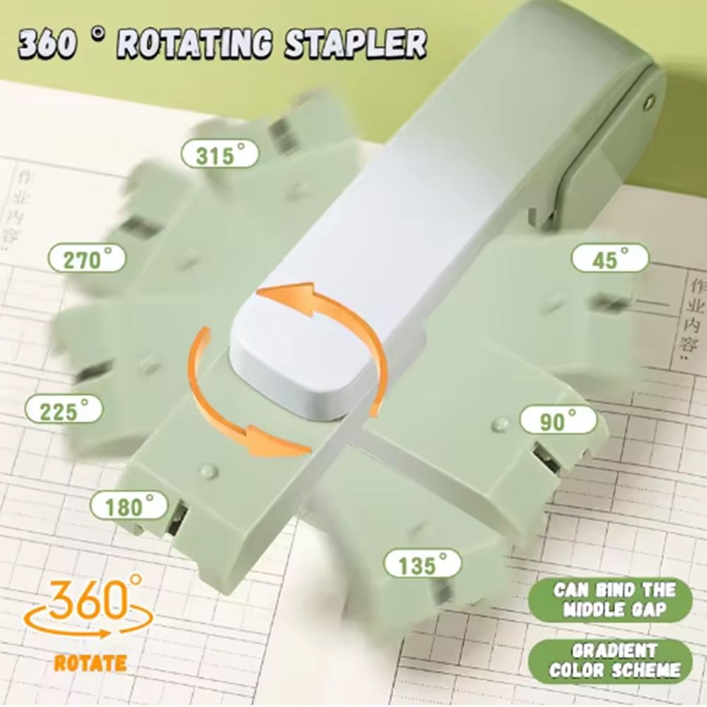 360도 회전식 데스크탑 스테이플러 간편한 사용 회전식 - Stapler Heavy Duty 리뷰 및 가격
