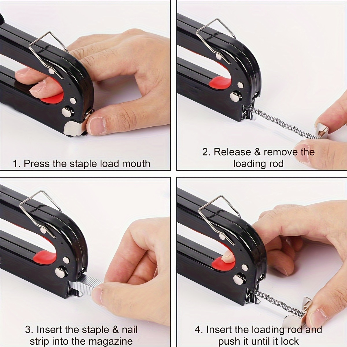 1pc 실내 장식품 4 in 1 스테이플 건 헤비 듀티 - Stapler Heavy Duty 리뷰 및 가격