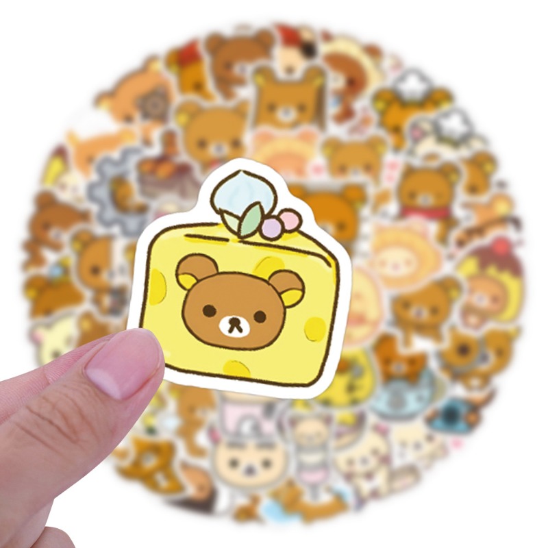 반다이 리락쿠마 키로이토리 코릴락쿠마 105개 스티커  - Printer Paper 리뷰 및 가격