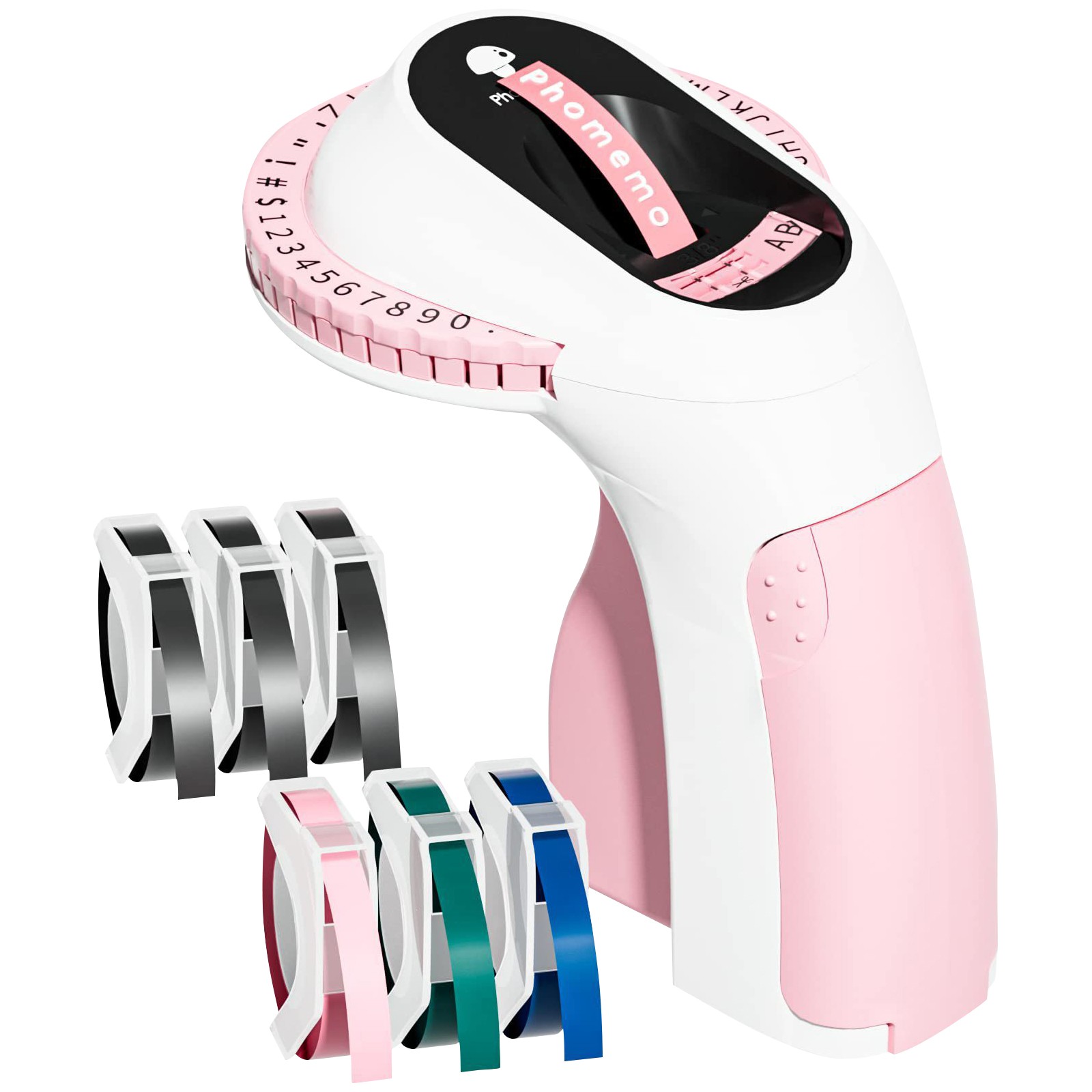 3D 라벨 프린터 엠보싱 라벨 테이프 수동 라벨러 타자 - Label Maker 리뷰 및 가격