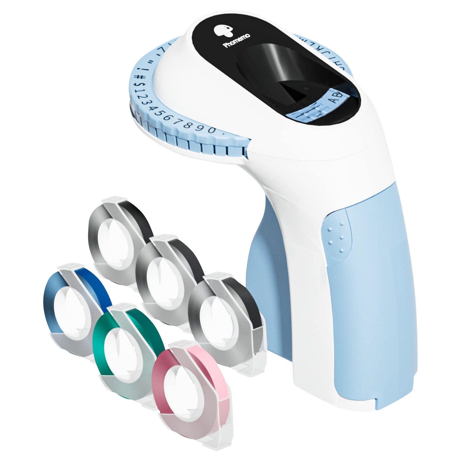 3D 라벨 프린터 엠보싱 라벨 테이프 수동 라벨러 타자 - Label Maker 리뷰 및 가격