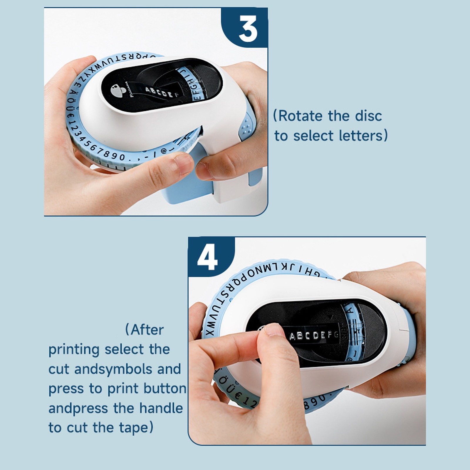 3D 라벨 프린터 엠보싱 라벨 테이프 수동 라벨러 타자 - Label Maker 리뷰 및 가격