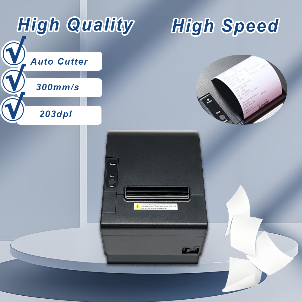핫세일 80mm 감열식 POS 영수증 바코드 QR 코드 - Commercial Book Printing Machines 리뷰 및 가격