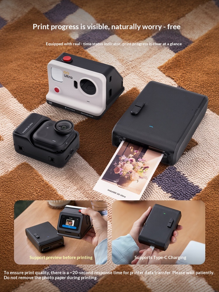 PGYTECH GO Ultra FunCam 박스/세트  - Photo Printer 리뷰 및 가격