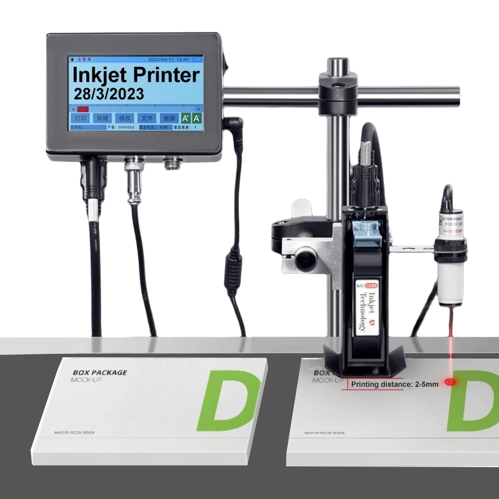 12.7-25.4mm 4.3인치 터치스크린 TIJ 프린 - Barcode Printer 리뷰 및 가격